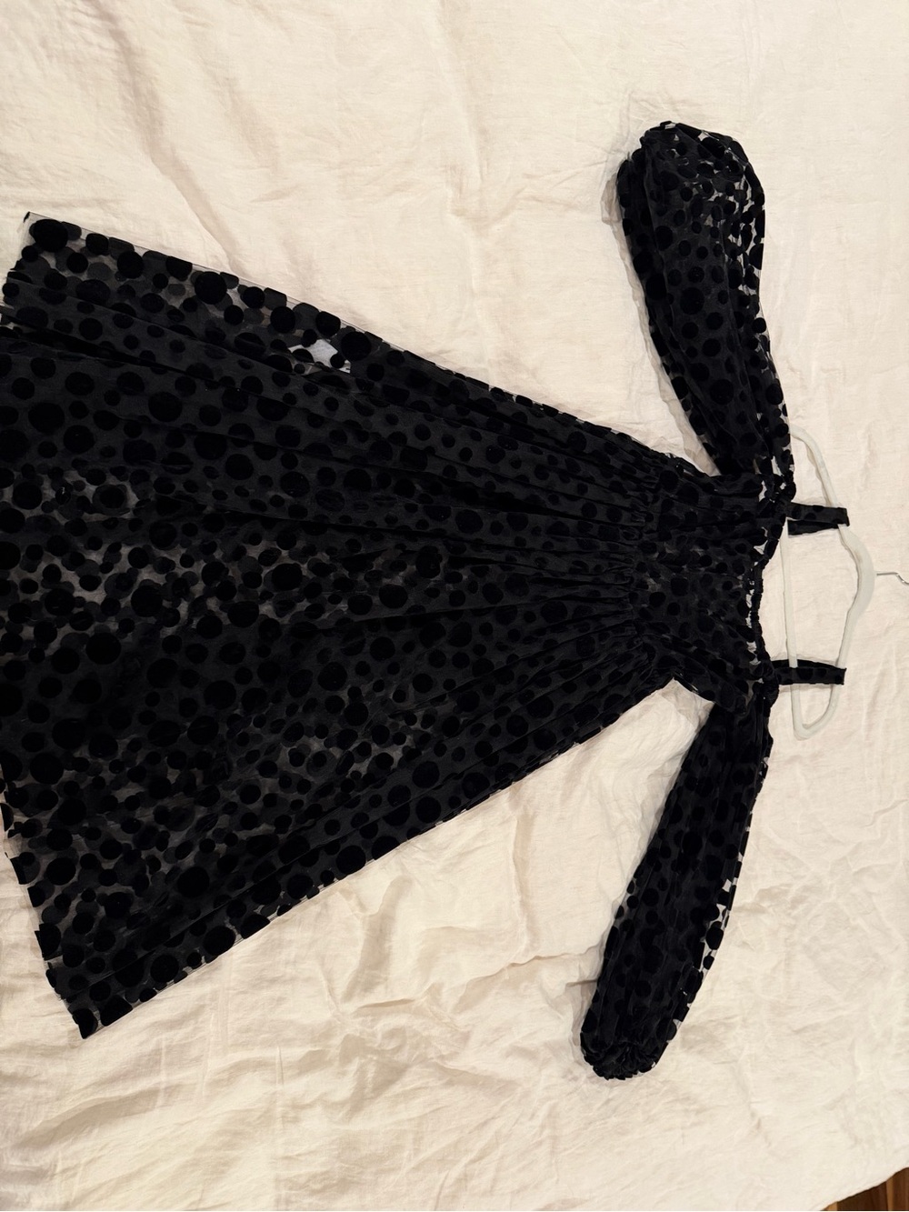 Women’s Black Polka Dot Party Dress